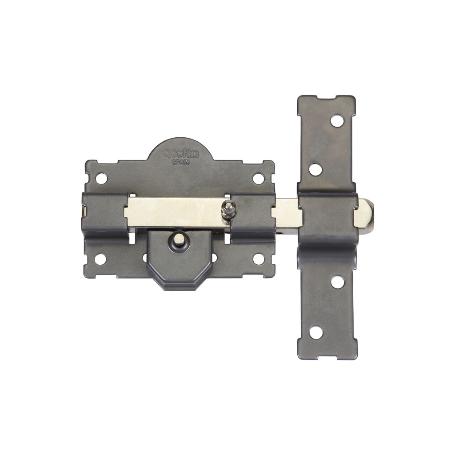 CERROJO BOTON/LLAVE PINTADO GRIS R/105-50MM IGUALADOS