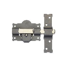 CERROJO BOTON/LLAVE PINTADO GRIS R/105 - 70 MM