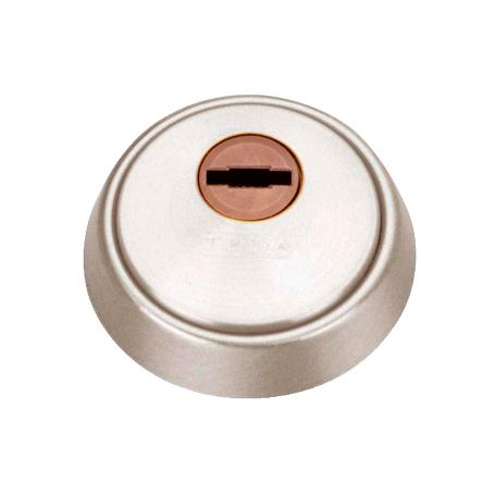 ESCUDO ANTITALADRO CERRADO+TORNILLOS- NÍQUEL MATE