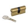 CILINDRO DE SEGURIDAD DE NÍQUEL PARA LLAVE NORMAL 35/35 NIQUEL-LEVA LARGA