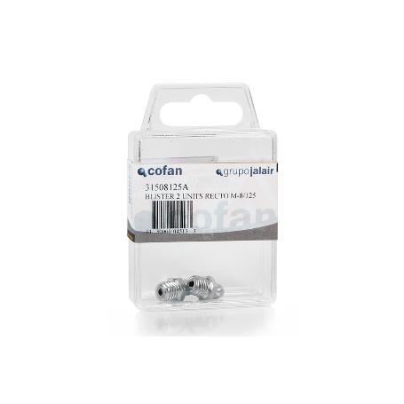 BL 2 UNITS RECTO M-8/125   CAJA 10 UNID.