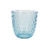 PACK 6 VASOS DE AGUA VIDRIO 29 CL COLOR AZUL MODELO ÓPALO