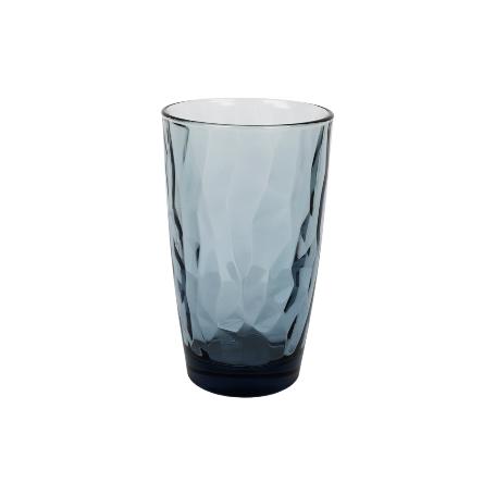 PACK 6 VASOS ALTO VIDRIO 47 CL COLOR AZUL MODELO JADE