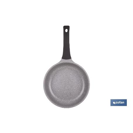 SARTÉN DE INDUCCIÓN DE ALUMINIO FORJADO Ø24 CM ANZIO