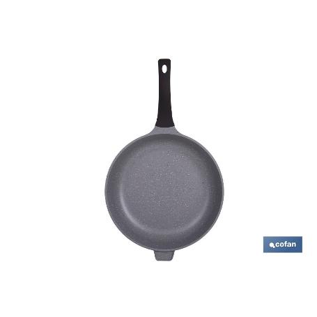 SARTÉN DE INDUCCIÓN DE ALUMINIO FORJADO Ø32 CM ANZIO