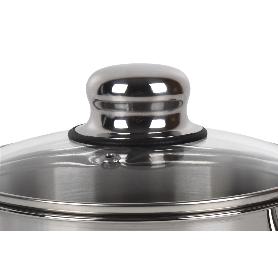 CACEROLA INOX INDUC.4.2L MODELO POLENTA T/ VIDRIO Ø240 MM