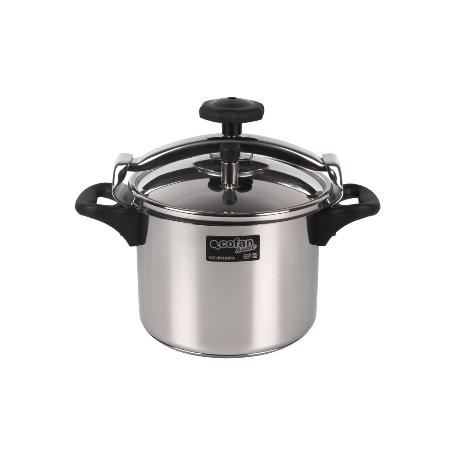 OLLA PRESIÓN INOX MODELO POLENTA INDUCCIÓN 8 LT