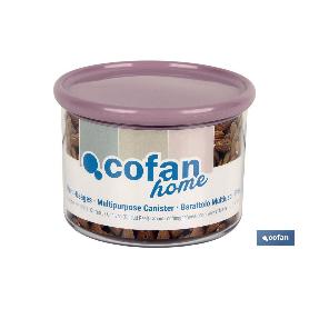 BOTE MULTIUSOS MODELO ALBAHACA ROSA PALO 500ML 11X8CM VENTA UNITARIA