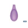 CUCHARA DE COCINA DE SILICONA MORADA MODELO VERGINI 27 X 5,7 CM
