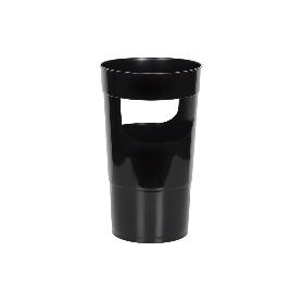 PARAGÜERO  NEGRO POLIPROPILENO 27 X 20.6 X 45 CM   CAJA 6 UNID.