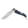NAVAJA CLÁSICA DE TEJA CON 8 CM. DE HOJA COLOR AZUL