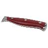 CUCHILLO VERDURAS  HOJA13CM MODELO AGUACEJO ROJO