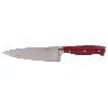 CUCHILLO COCINA HOJA15CM MODELO AGUACEJO ROJO