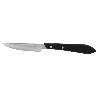 PACK 3 CUCHILLO DE MESA CON FILO HOJA 10CM  MODELO GULASH NEGRO