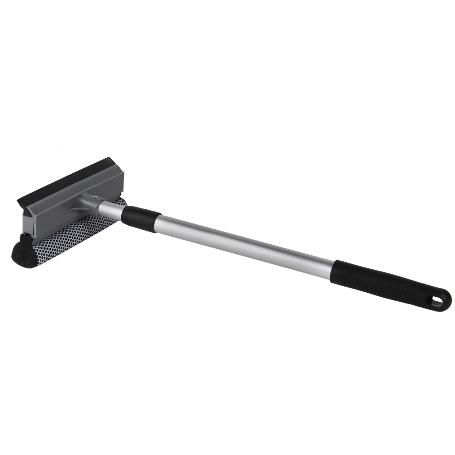 LIMPIACRISTALES ESPONJA Y RASPADOR EXTENSIBLE  48-76.5CM   CAJA 6 UNID.