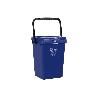 CONTENEDOR AZUL PARA PAPEL-CARTON 25L.