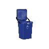 CONTENEDOR AZUL PARA PAPEL-CARTON 25L.