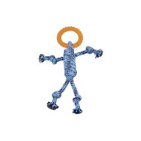 JUGUETE MORDEDOR PERROS NARANJA  30 X 22 CM