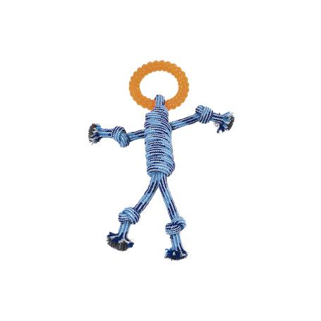 JUGUETE MORDEDOR PERROS NARANJA  30 X 22 CM