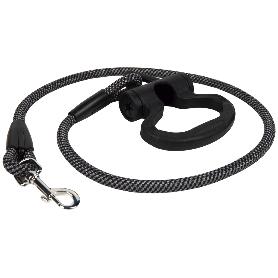 CORREA DE CUERDA DE NYLON CON DISPENSADOR DE BOLSAS PARA PERROS 1,2 X 120  CM