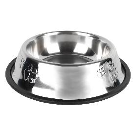 COMEDERO BEBEDERO ACERO INOXIDABLE 17,5 X 5,4 CM