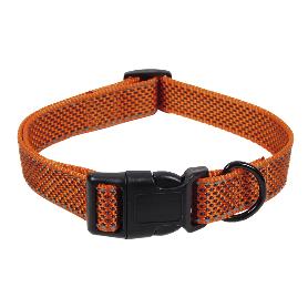 COLLAR PARA PERROS REFLECTANTE NARANJA  1,5 X 30-45 CM