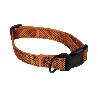 COLLAR PARA PERROS REFLECTANTE NARANJA  1,5 X 30-45 CM