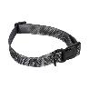 COLLAR PARA PERROS  REFLECTANTE GRIS 1,5 X 30-45 CM