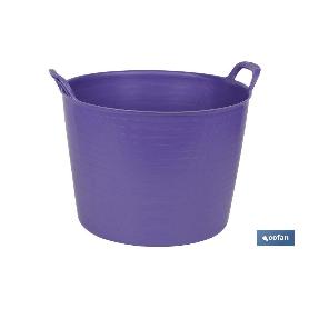 CAPAZO 42 L VIOLETA  48.5 X 45 X 38 CM   CAJA 6 UNID.