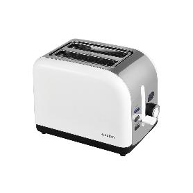 TOSTADOR 2 REBANADAS COLOR BLANCO/ACERO PANTALLA DIGITAL 26,8 X17,3 X 19 CM 800W