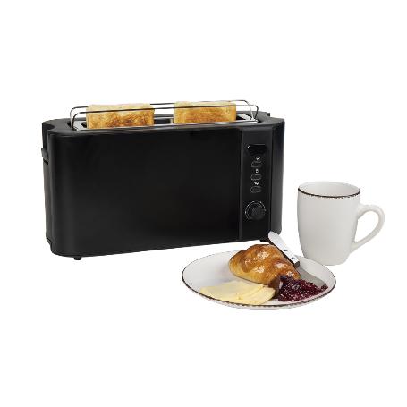 TOSTADOR 1 RANURA NEGRO MATE PANTALLA DIGITAL 38 X13 X 19,5 CM