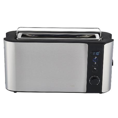 TOSTADOR 1 RANURA ACERO/NEGRO PANTALLA DIGITAL 38 X13 X 19.5 CM