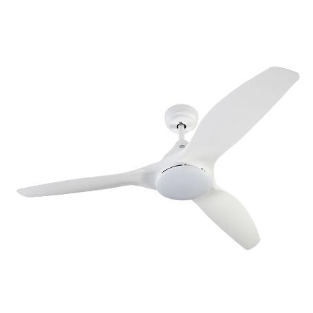 VENTILADOR DE TECHO BLANCO CON LUZ LED 132 CM 55 W