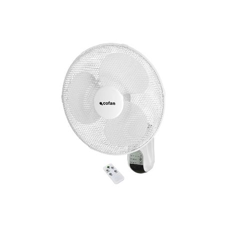 VENTILADOR DE PARED, TEMPORIZADOR, MANDO A DISTANCIA, 50 W