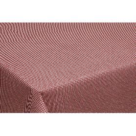 ROLLO  MANTEL ANTIMANCHAS RESINADO 1,40 X 20M 50% ALG/50% POL. CUADRITOS