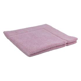 ALFOMBRA BAÑO ROSA CLARO GR.1000  GAMA  FLOR 60X60 CM