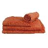 TOALLA BAÑO ORANGE  GR.580/M2  MODELO AMANECER 100X150CM