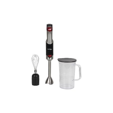 BATIDORA DE MANO ELÉCTRICA CON ACCESORIO BATIDOR Y VASO MEZCLADOR  800W