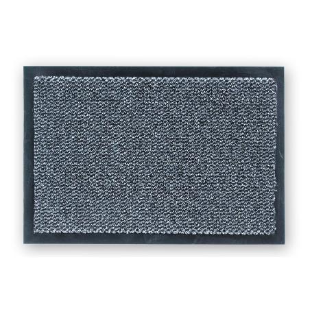 FELPUDO INTERIOR POLIPROPILENO 40X60CM GRIS