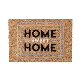 FELPUDO INTERIOR COCO FLOQUEADO 40 X 60 X 1.60 CM (HOME)