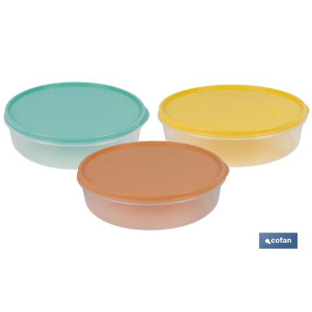 FIAMBRERA TORTILLA REDONDA NARANJA  24.5X6.5CM VENTA UNITARIA