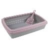 ARENERO PARA GATOS COLOR GRIS 47 X 31 X 11 CM VENTA UNITARIA
