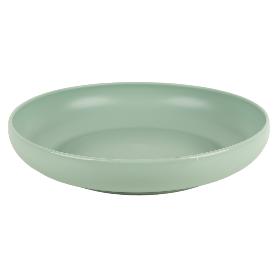 PLATO VERDE AGUA 20CM MODELO NARA 850ML   CAJA 6 UNID.