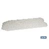 ALFOMBRA PLUS ANTIDESLIZANTE CON VENTOSAS BAÑERA /DUCHA BLANCO 40 X104 CM