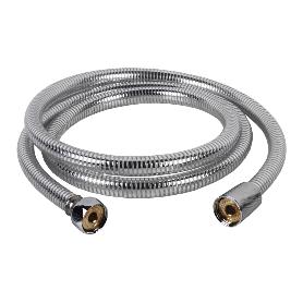 FLEXO DUCHA PVC PLATA/LATÓN 1,5M