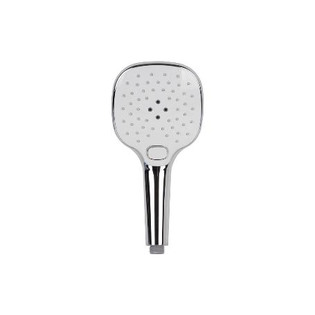 MANGO DUCHA CROMADO/BLANCO CON 3 FUNCIONES