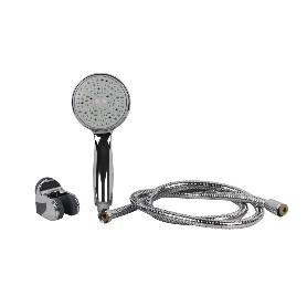 KIT DUCHA 1 FUNC. (MANGO+FLEXO+COLGADOR)