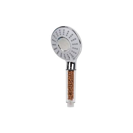 MANGO DE DUCHA IÓNICA CON ESFERAS MINERALES TRES FUNCIONES MODELO SPA