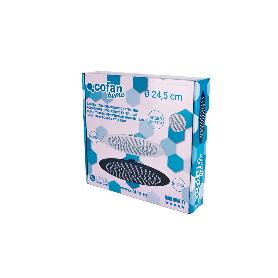 CABEZAL DE DUCHA REDONDO EXTRAFINO DE ACERO INOXIDABLE 304 Ø24,5 CM