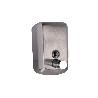 DOSIFICADOR DE JABON EN ACERO INOXIDABLE 304 CEPILLADO 500 ML 10 X 6 X 15,5CM